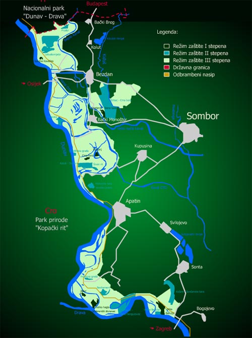 Gornje Podunavlje REZIMI ZASTITE
