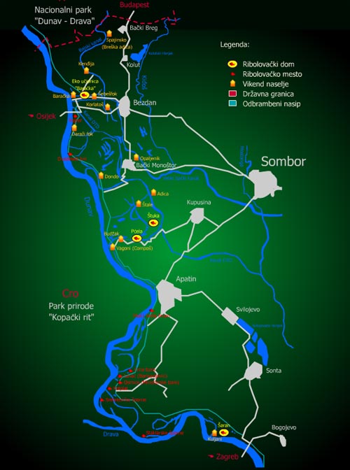 Gornje Podunavlje RIBOLOV